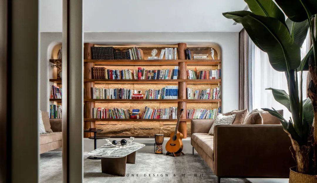 自然温馨六口之家丨中国武汉丨时一设计-0