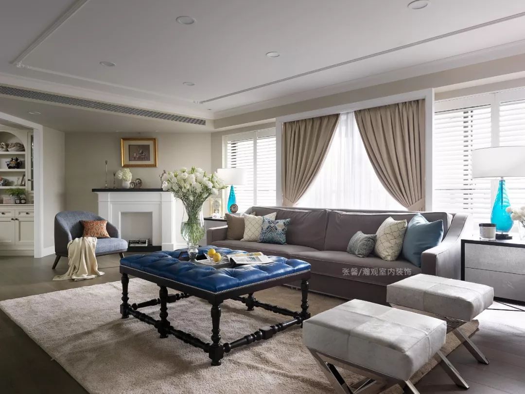 【空间故事】30年老屋，钻石格局的美式典雅-17