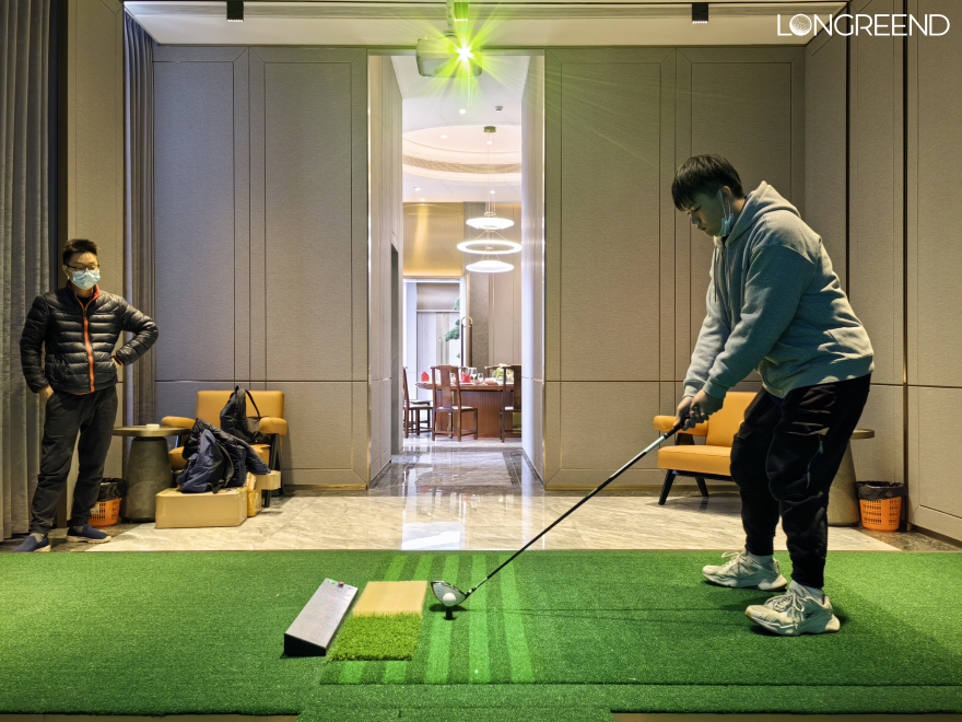 酒店室内高尔夫设施引入项目丨法国-18