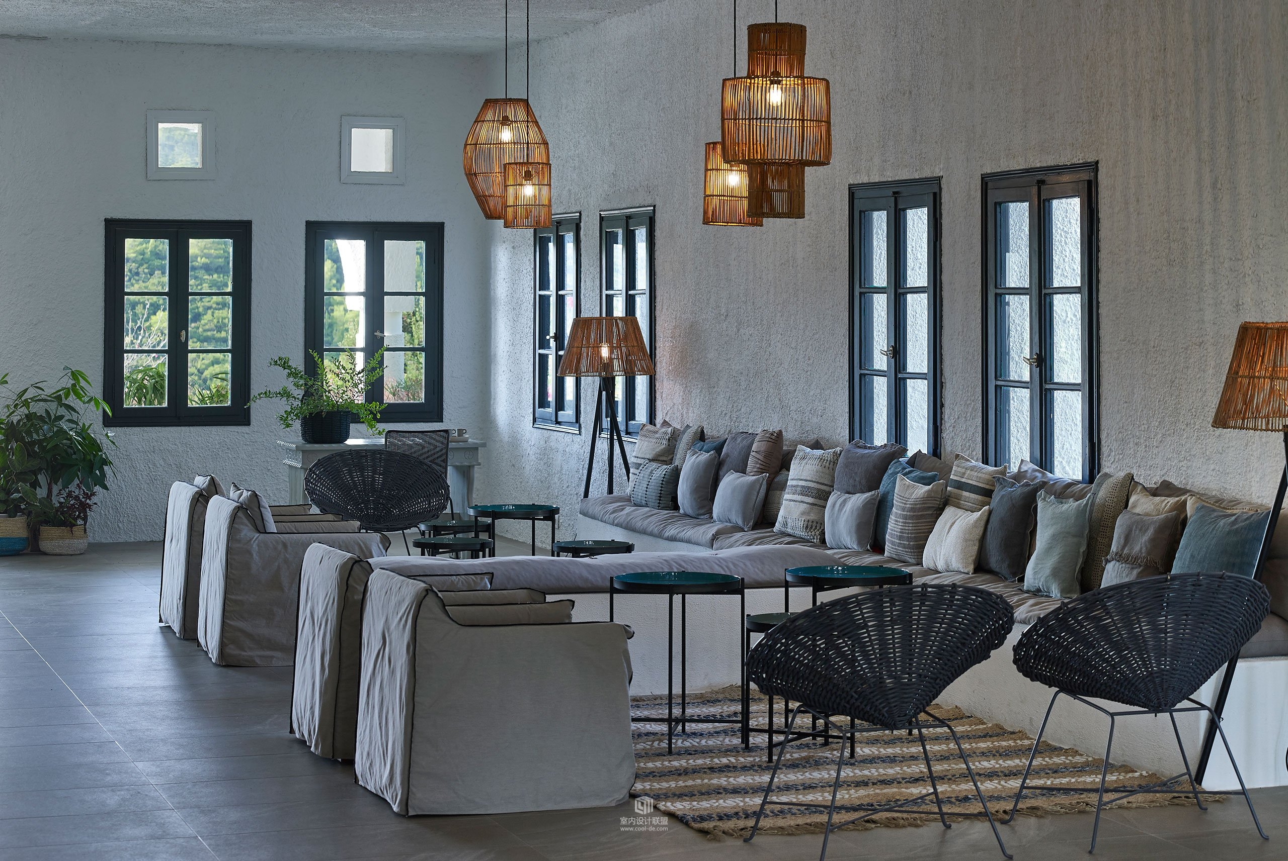 斯基亚索斯岛蓝光的爱琴狂想曲工作室石头和墙壁的酒店-3