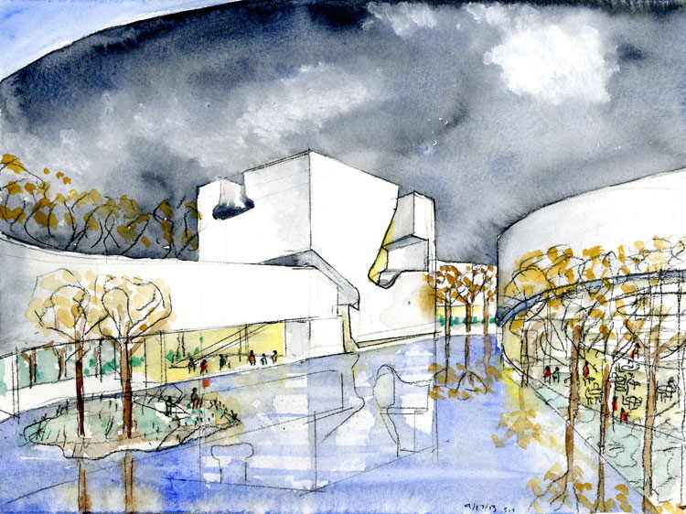 青岛文化艺术中心丨中国青岛丨Steven Holl Architects-8