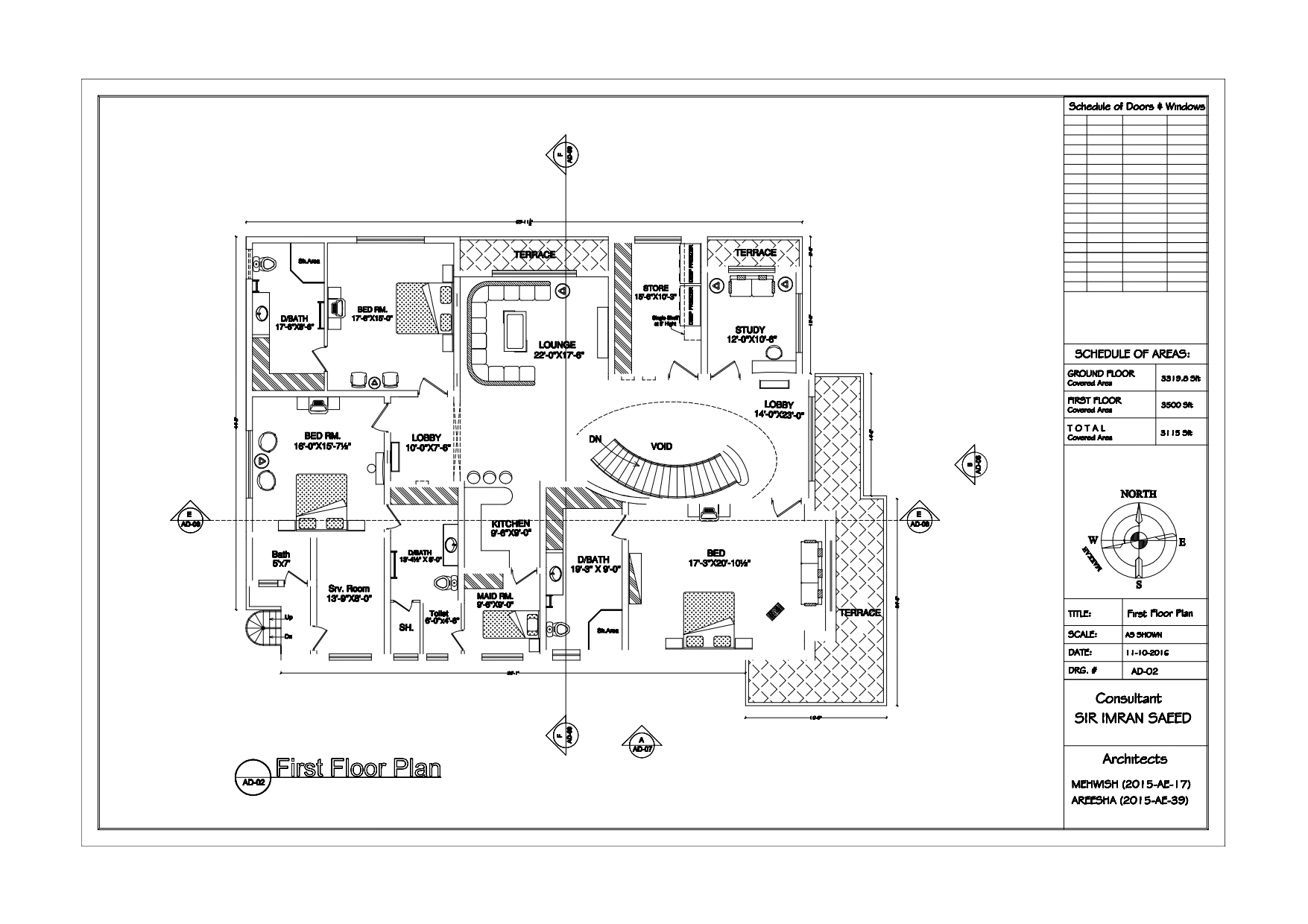 Residential Space Plan (1 Kanal)-5