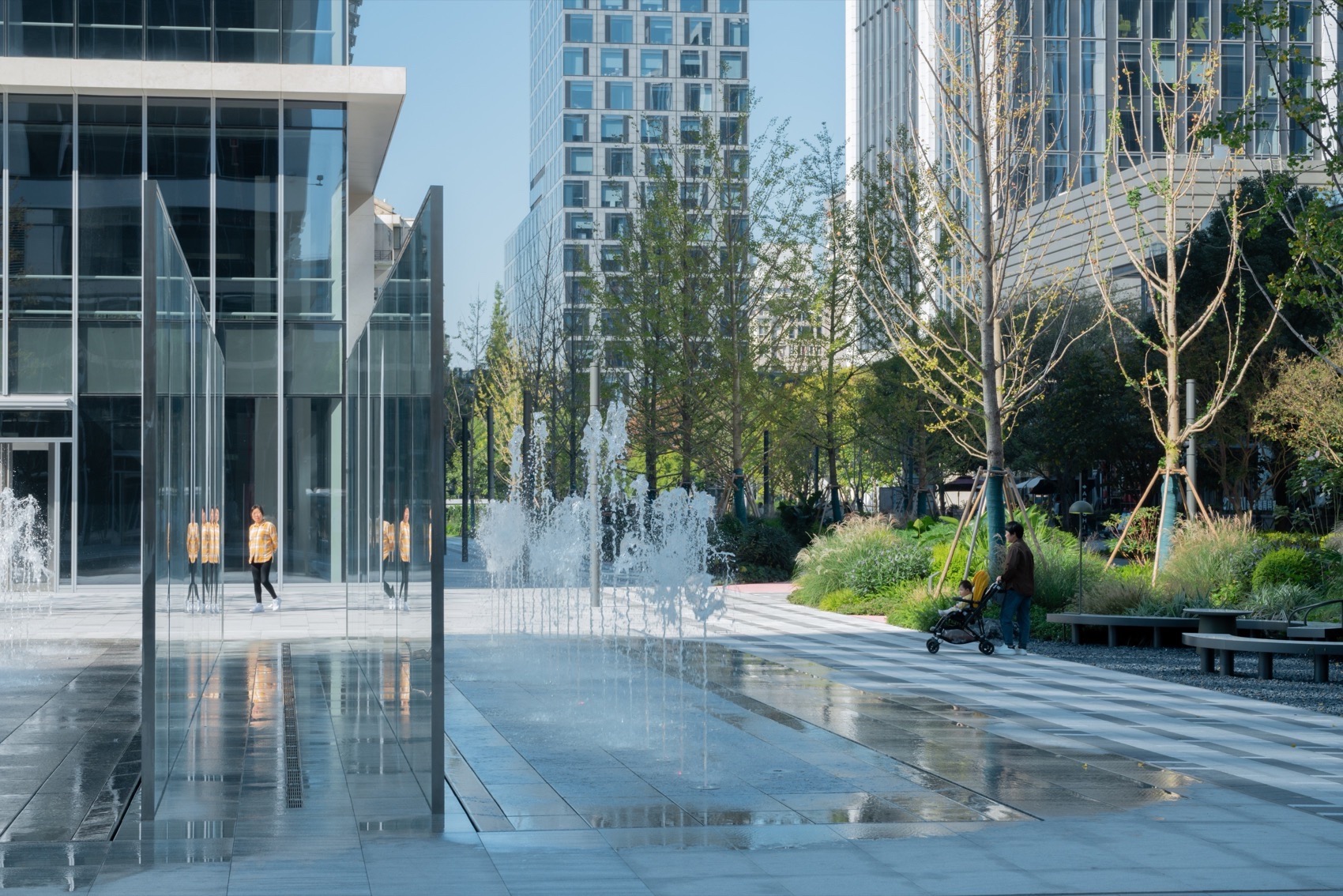 杭州黄龙国际中心四期景观设计丨中国杭州丨PLAND 博度景观设计-44