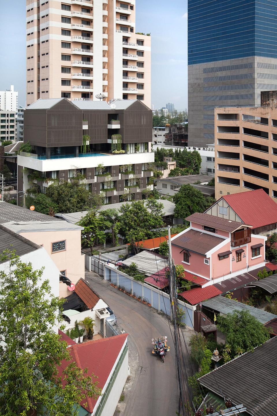 曼谷TRYP酒店&私人住宅，曼谷 / Somdoon Architects-3