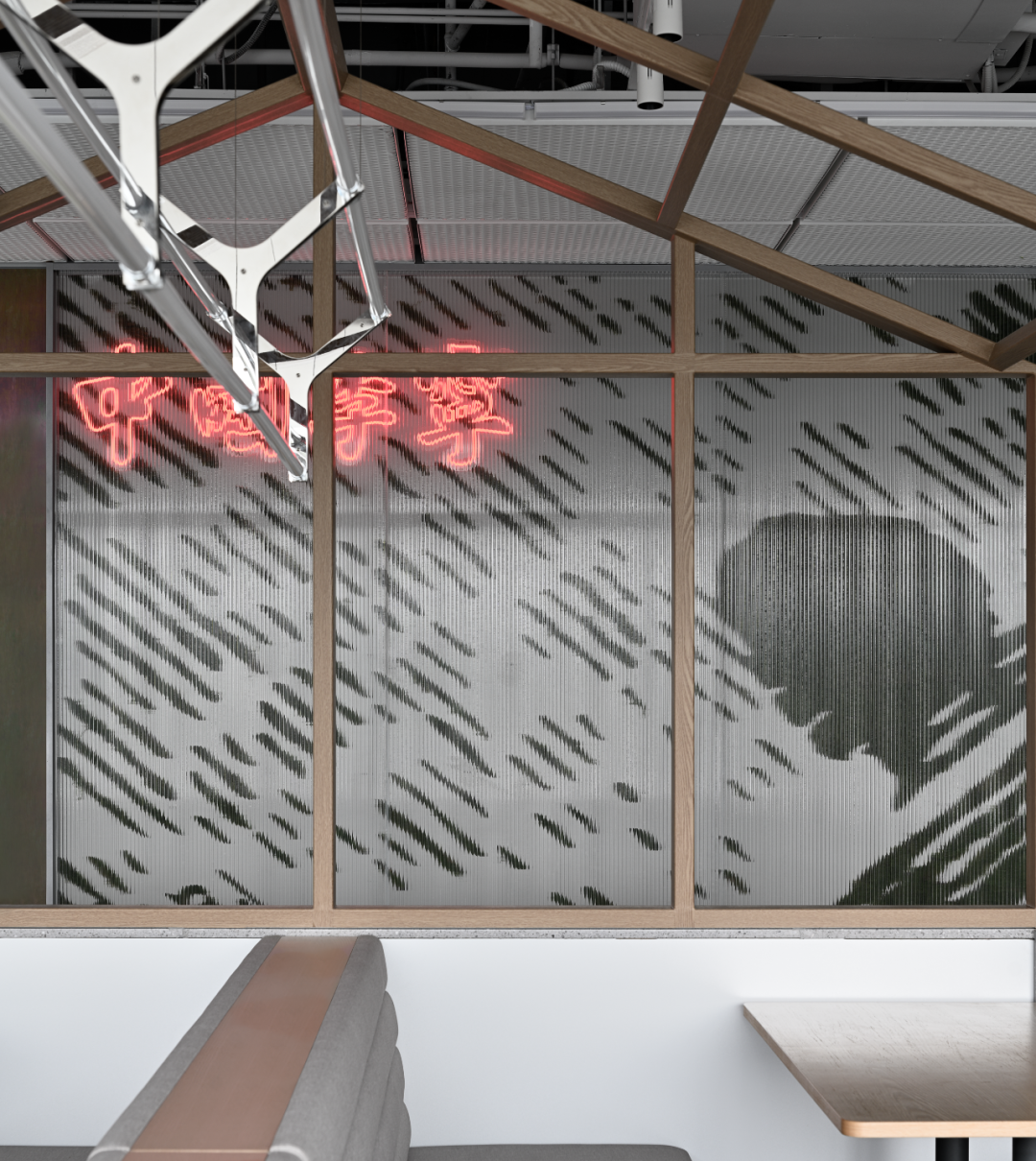 深圳李宁总部员工餐厅丨中国深圳丨叁上叁设计团队-30