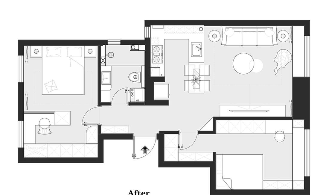 诗意平层空间设计丨壹目设计-41
