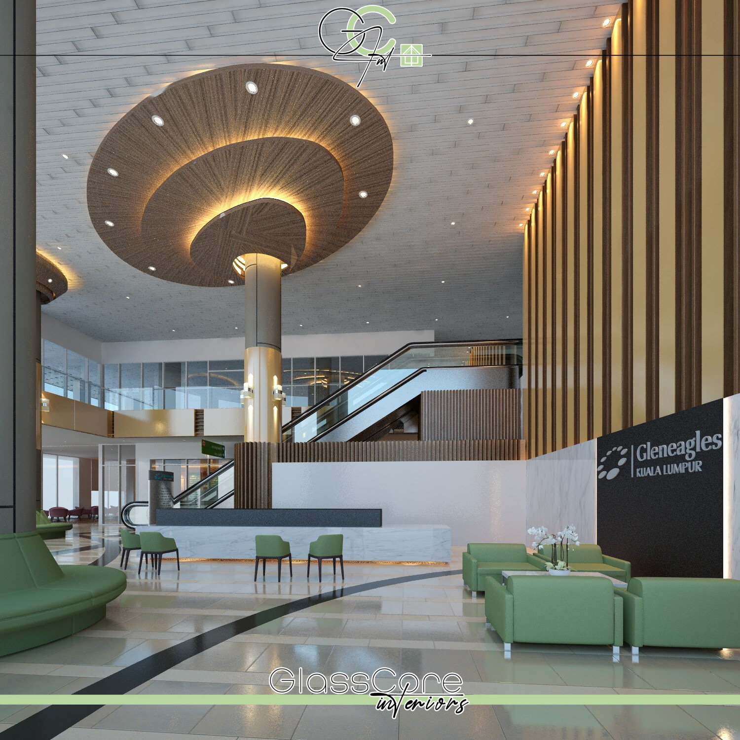 Gleneagles Hospital Lobby Design-2