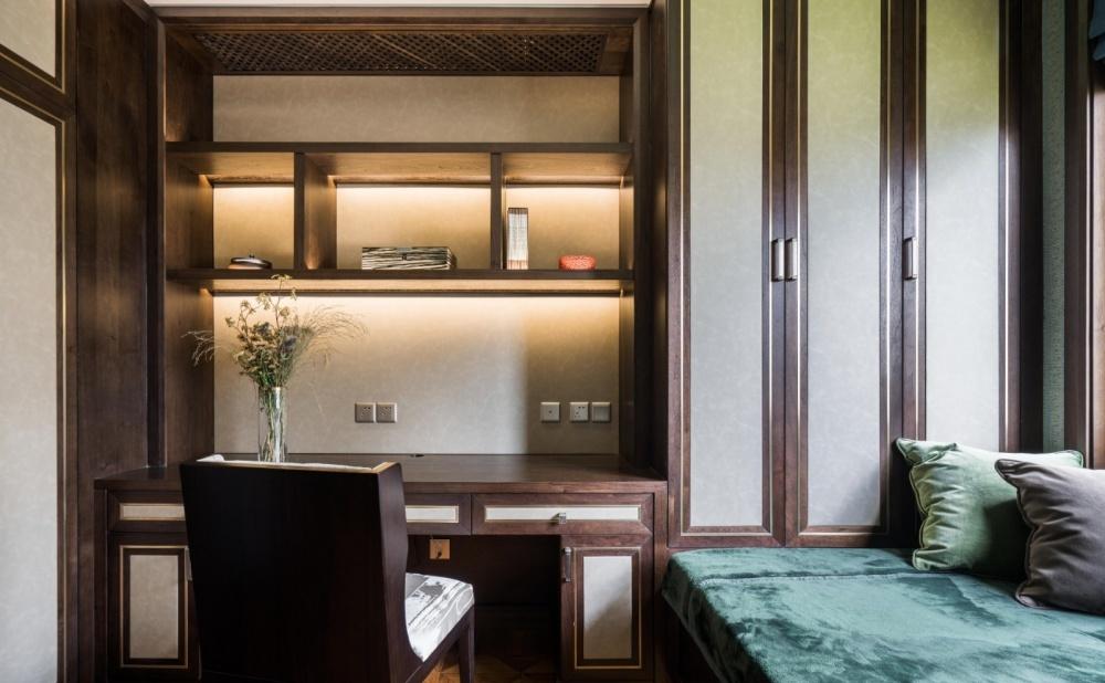 都市中的古韵雅居——新中式风格室内设计-37