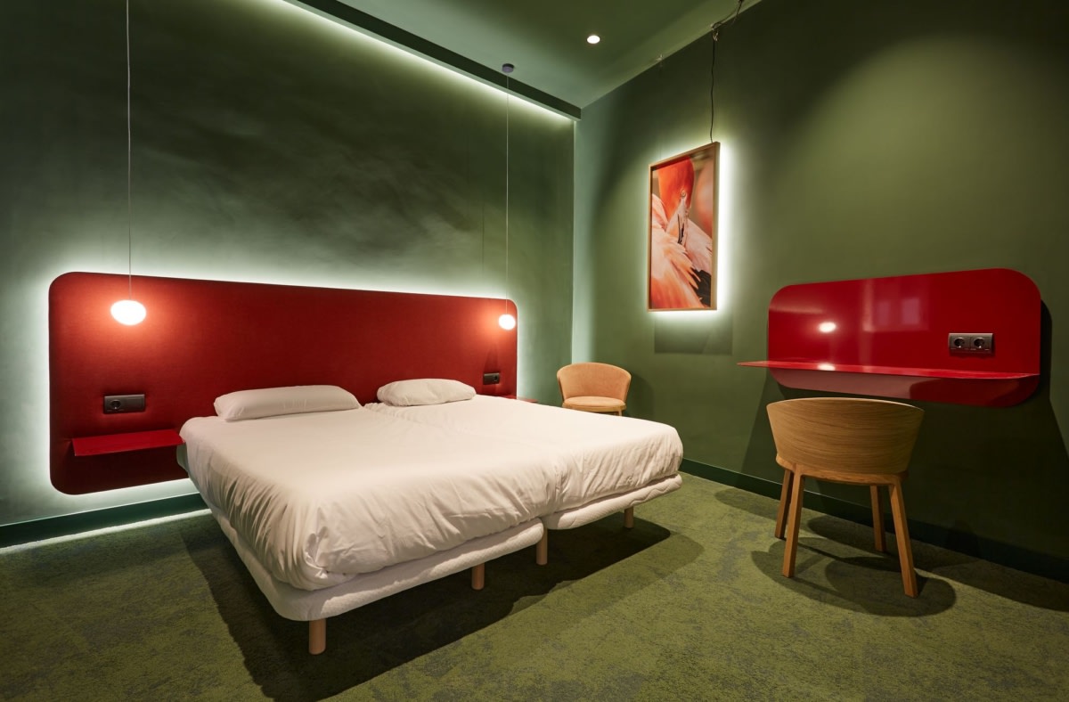 马德里 KansoHostel丨西班牙马德里丨Stone Designs-8