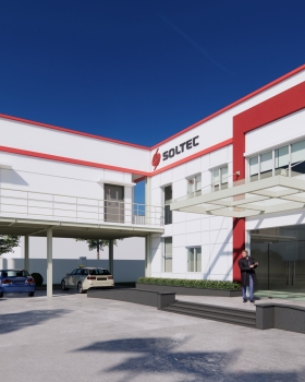 2025 0306 Nhà văn phòng làm mới Soltec + Mái che