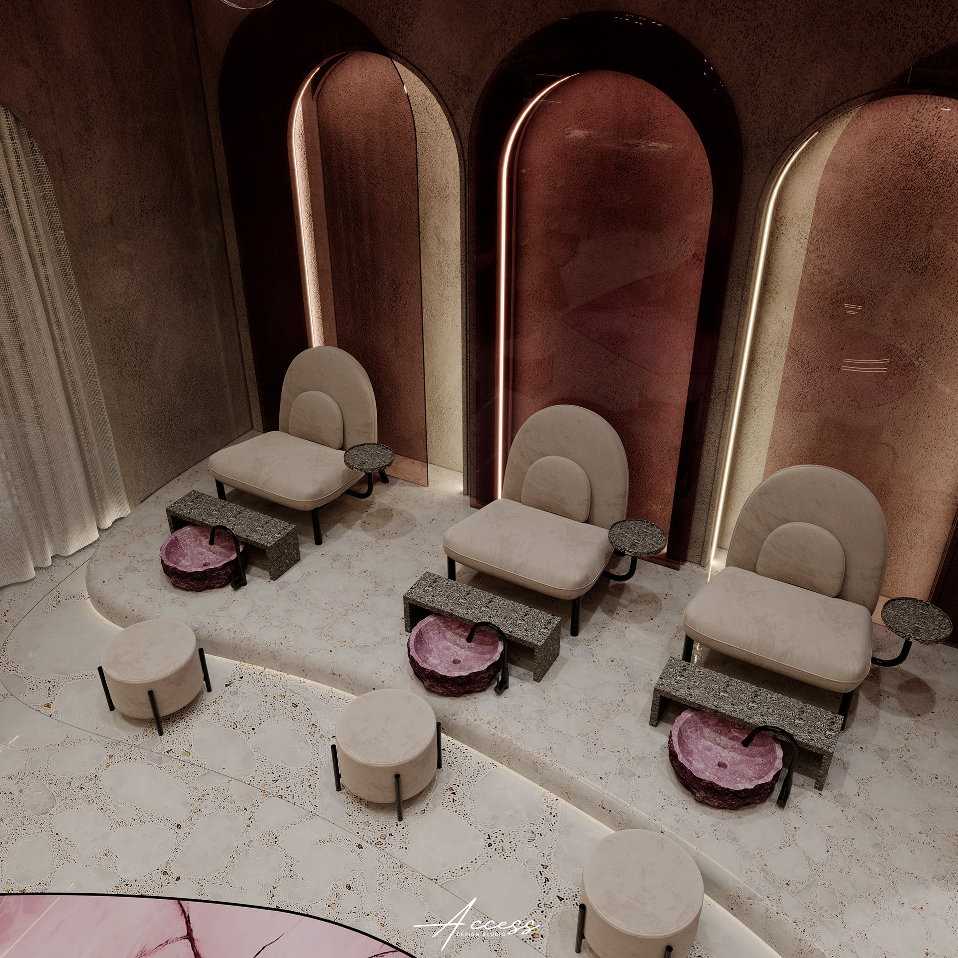 芭比世界美容院丨Access Design-13
