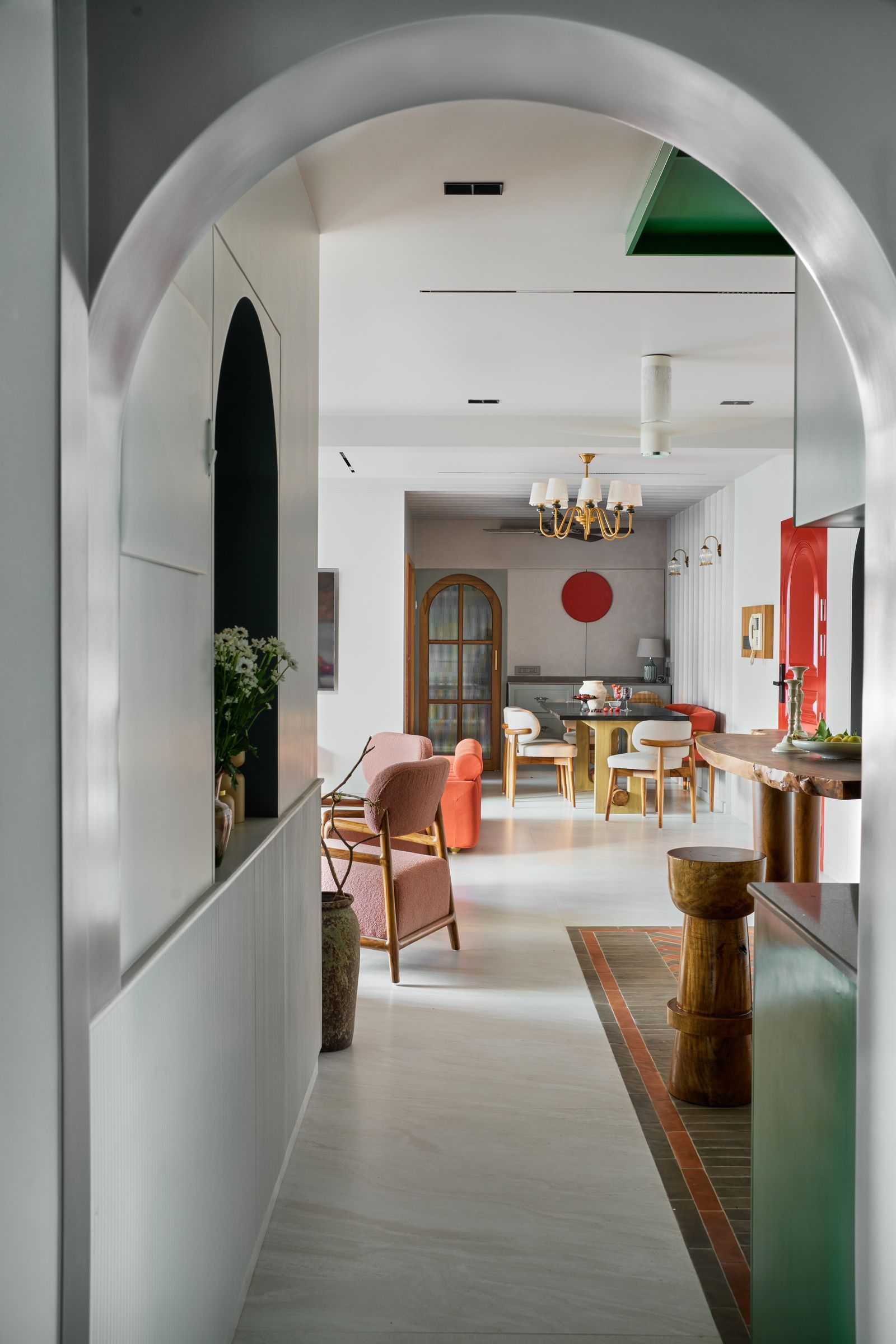 孟买2200平方英尺多彩住宅丨印度-4