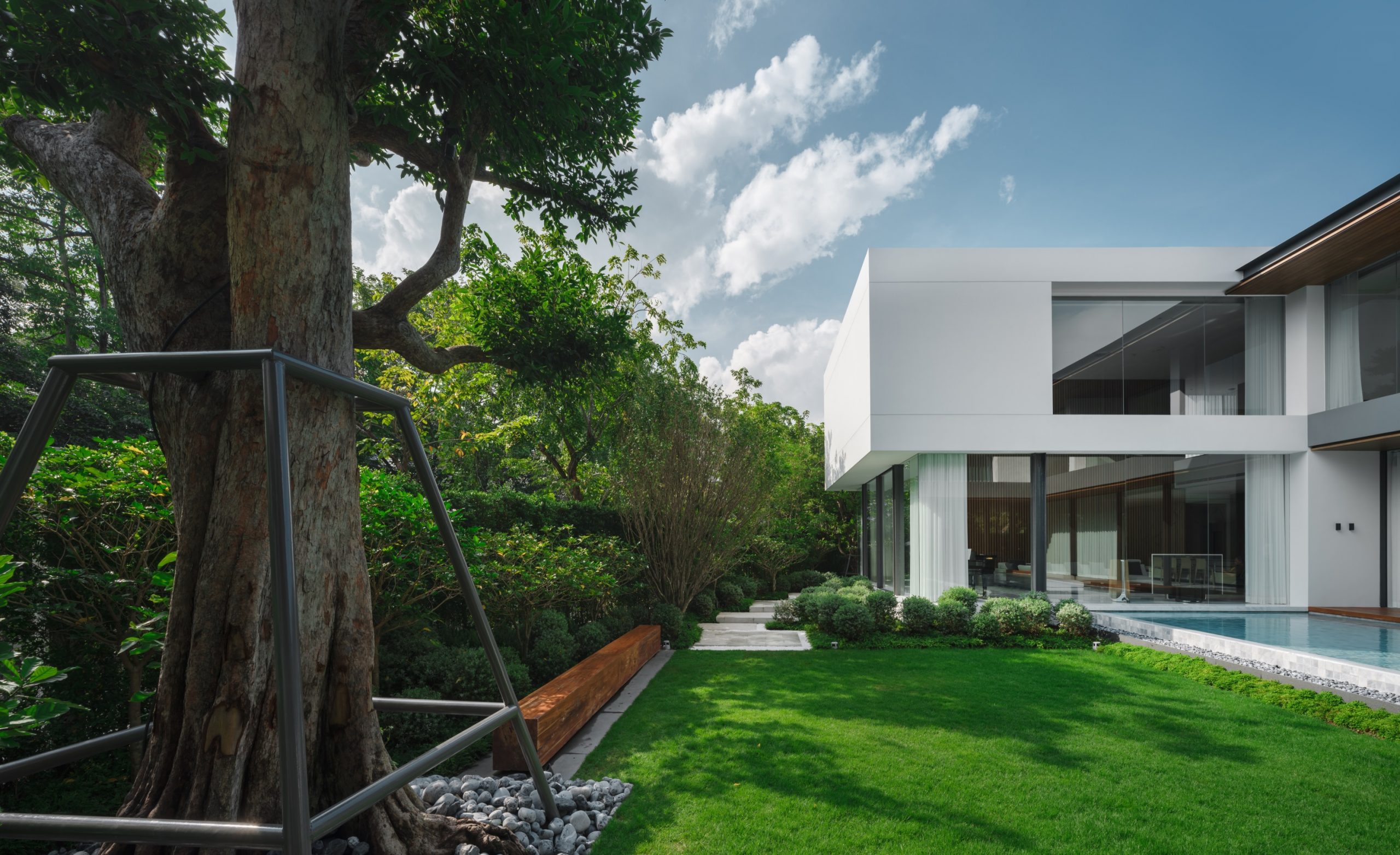 曼谷 PK 住宅庭园丨泰国曼谷丨Landscape Tectonix Limited-12