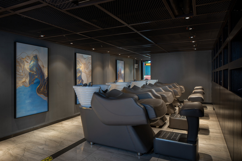 GS美业集团——简约时尚的美发空间设计-15