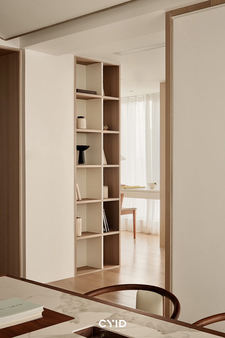 木色悦己,静若安澜,满载书香气丨中国杭州丨辰佑设计-21