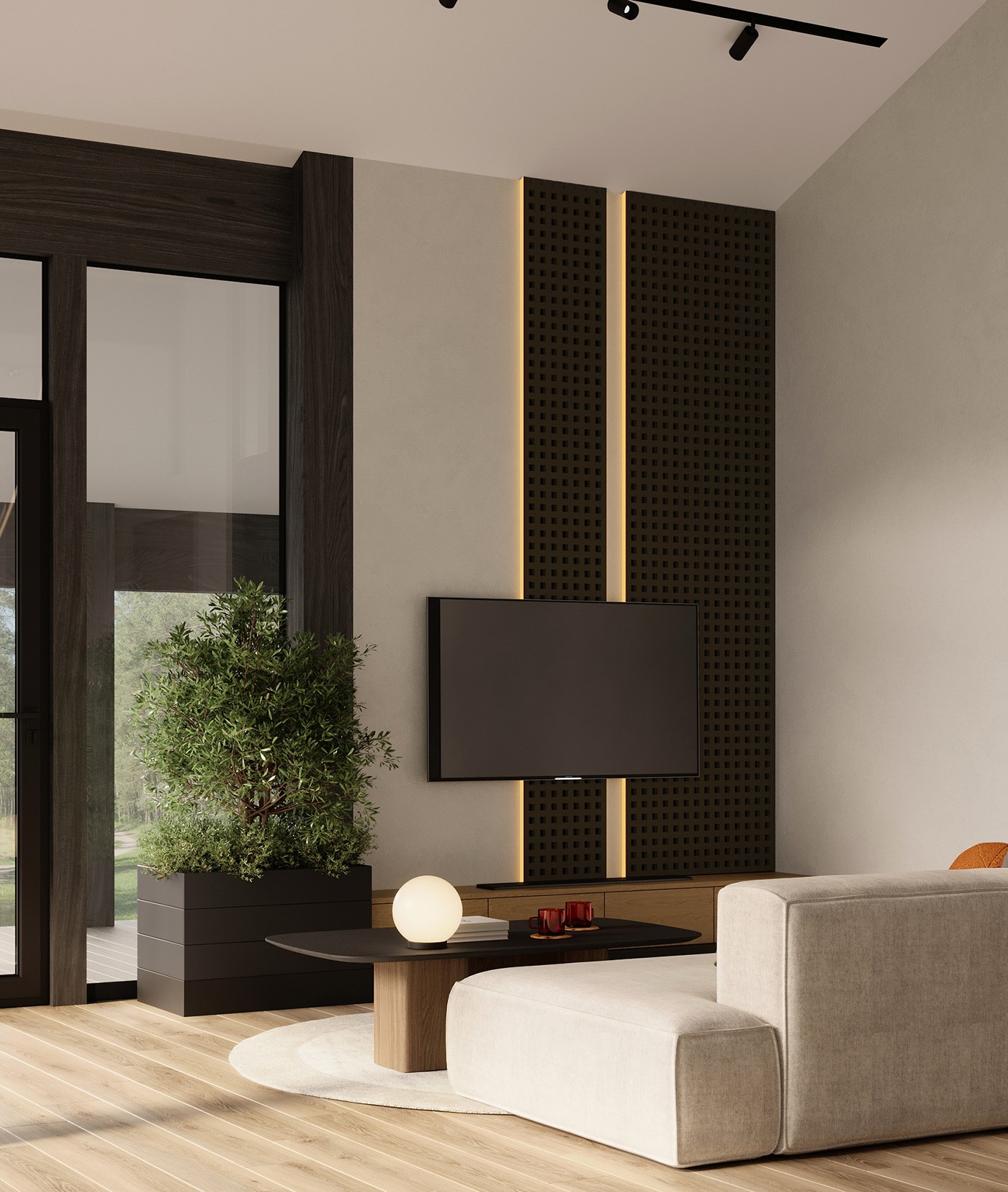 俄罗斯简约风住宅设计-3