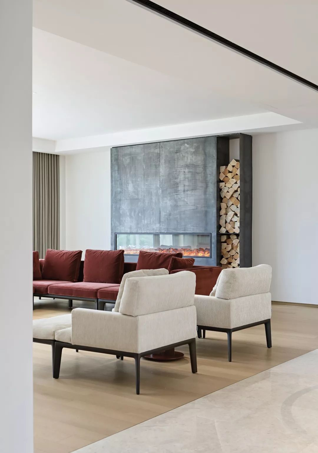 银川宝湖湾 Y 别墅——现代简约之美-33