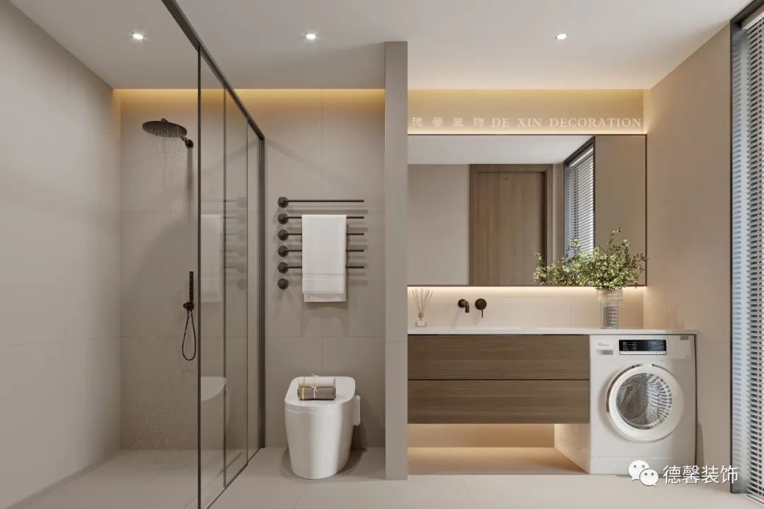 现代轻奢·两代人的温馨居所·峰湖御境别墅设计丨中国广州丨德馨装饰-41