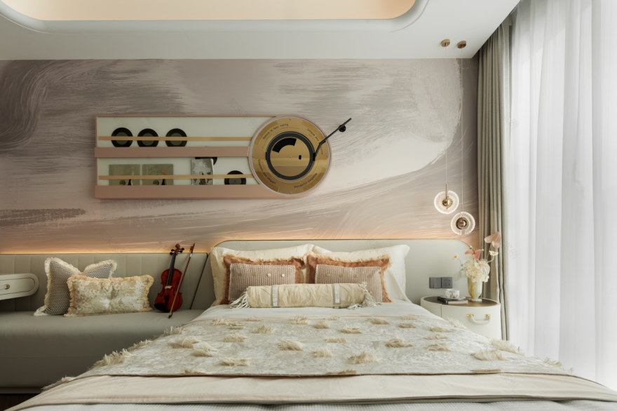 高新未来光樾172户型139户型样板房丨上海一目设计-76