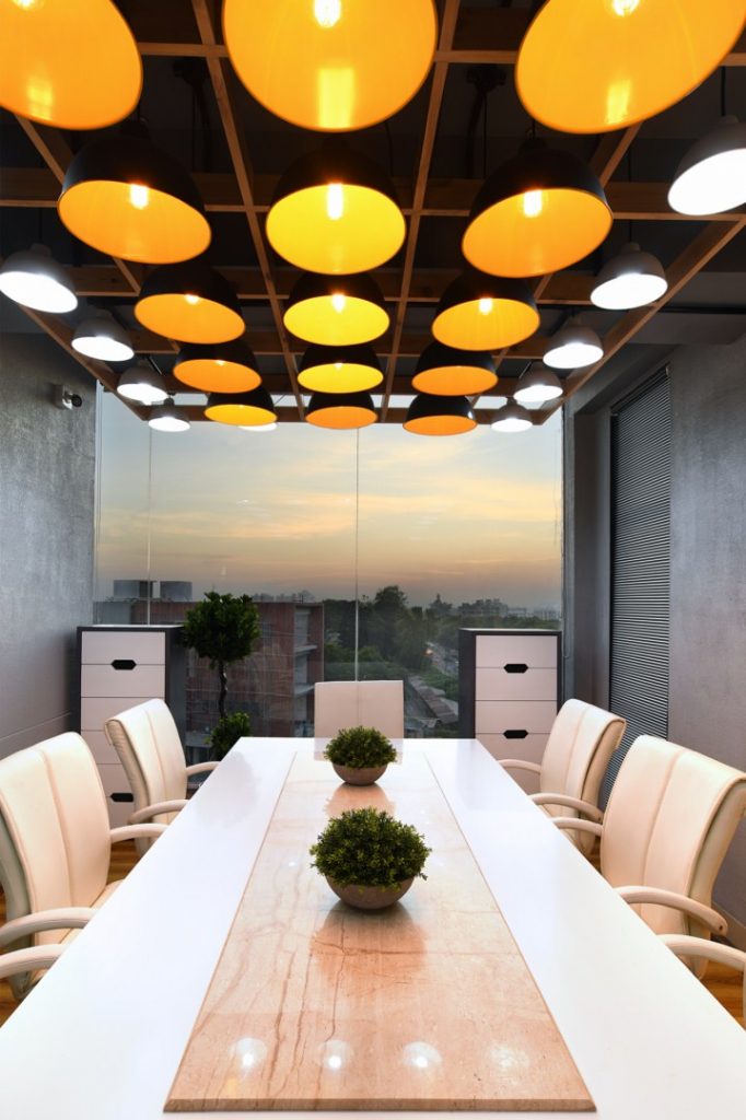 低成本且氛围宜人的办公空间设计丨印度丨Chirag Raj Design Studio-21