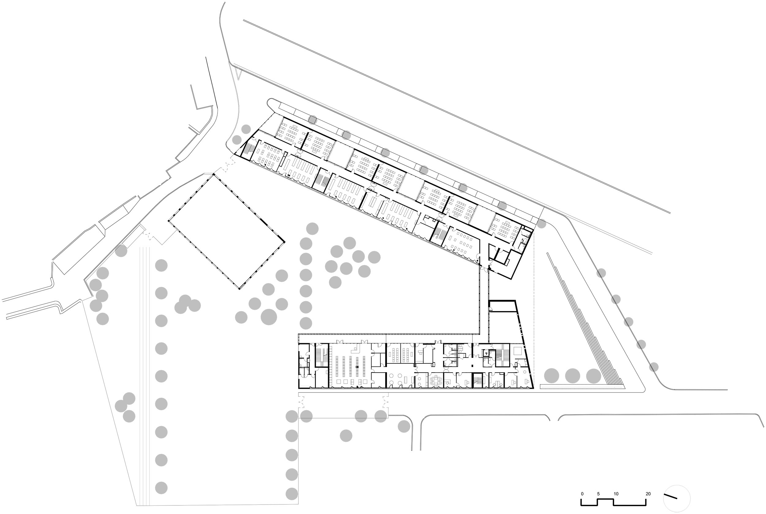 Joséphine Baker中学校，法国 / Panorama Architecture-32