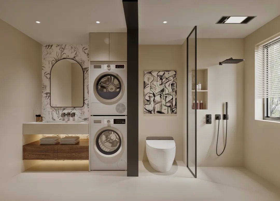 西安海亮德文郡私宅设计丨中国西安丨西安.大小空间设计-24