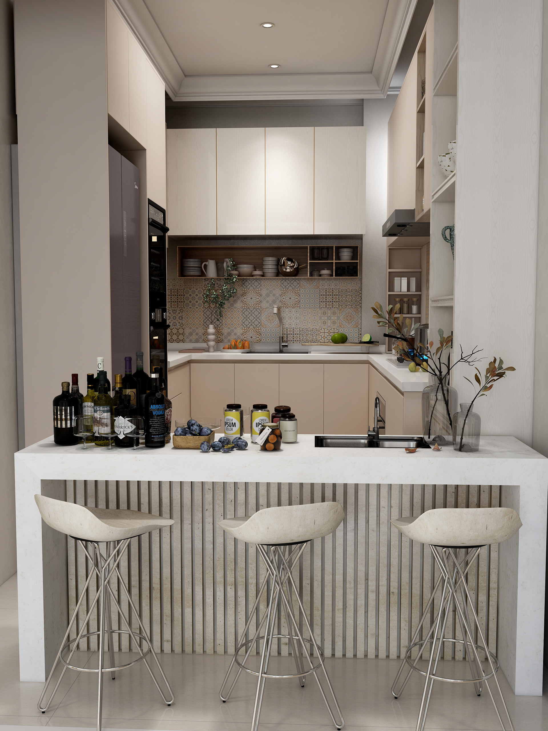 斯堪的纳维亚风格家居室内设计项目-17