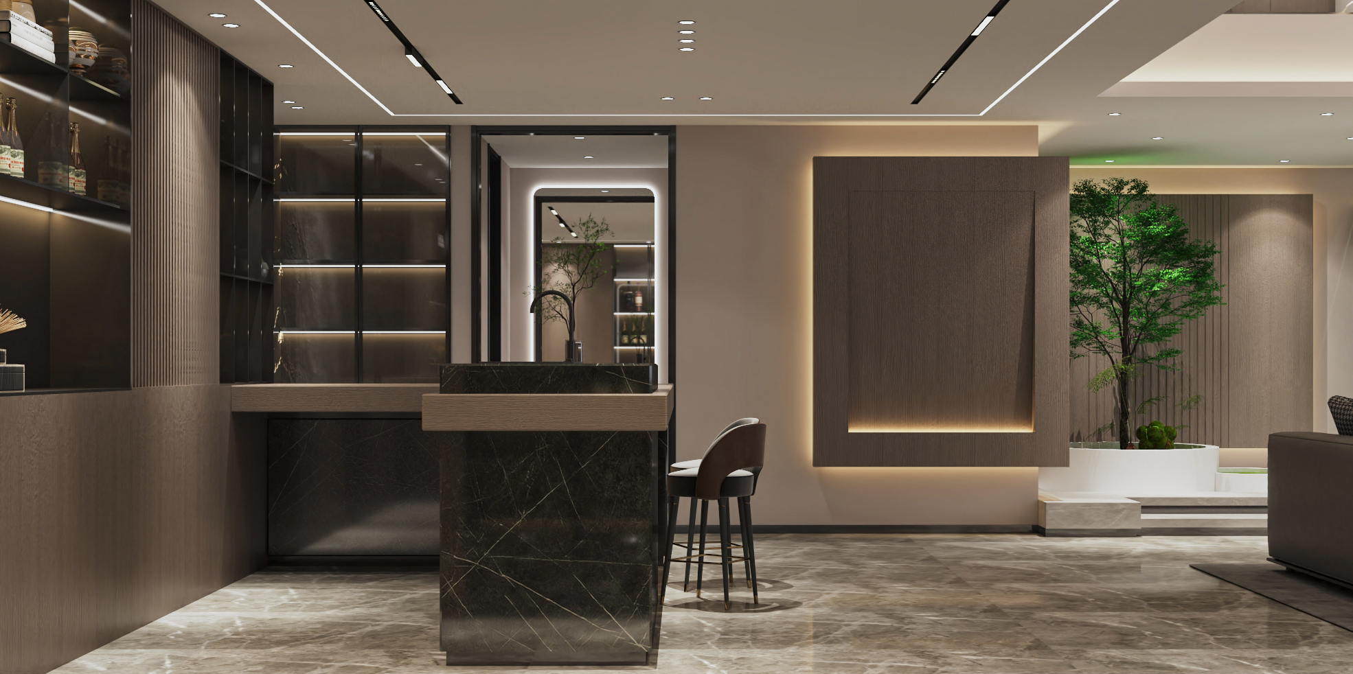 沈阳雍和府别墅样板间设计-19