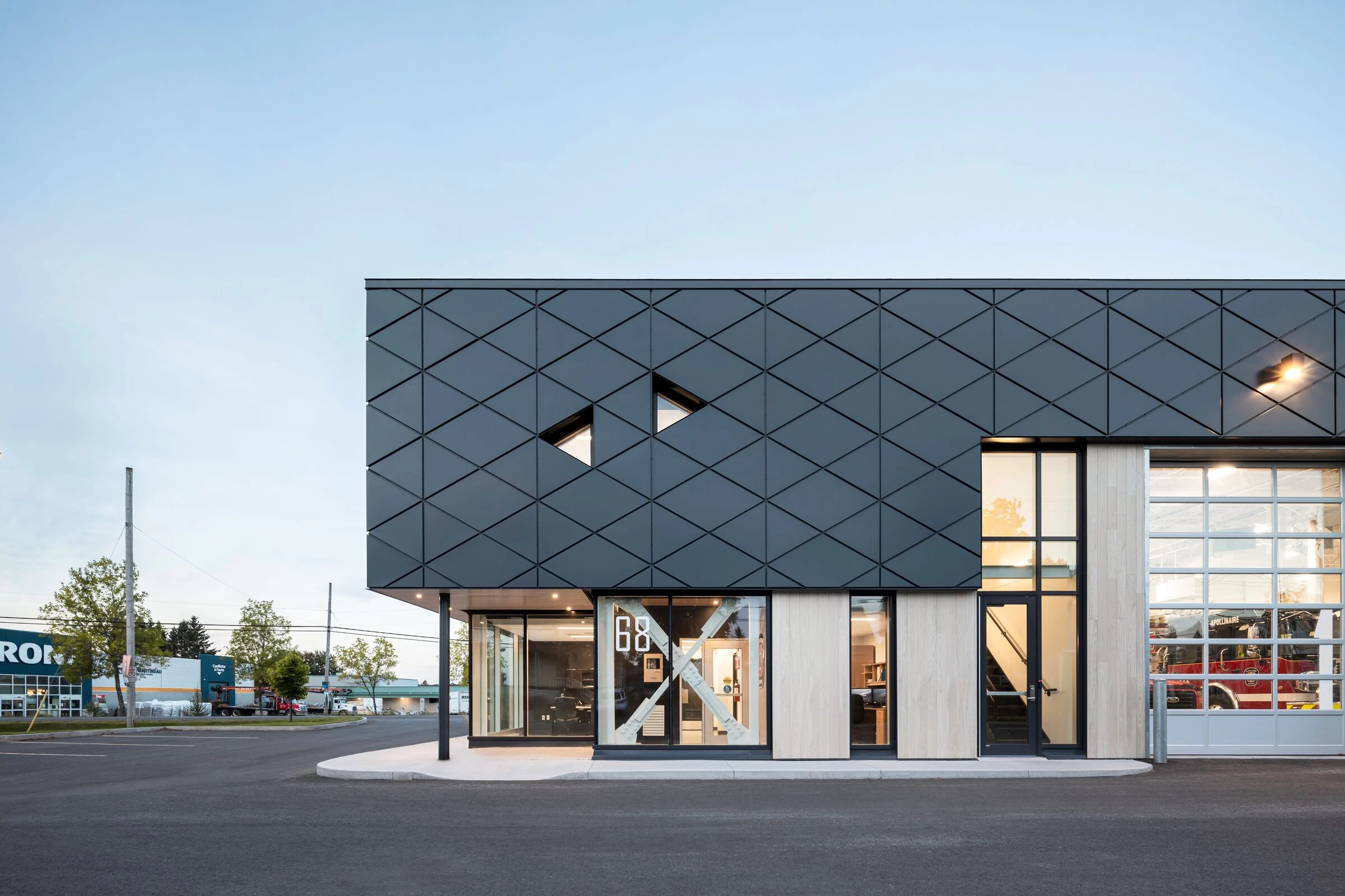 圣阿波利奈尔消防站丨加拿大魁北克丨CCM2 建筑事务所-35