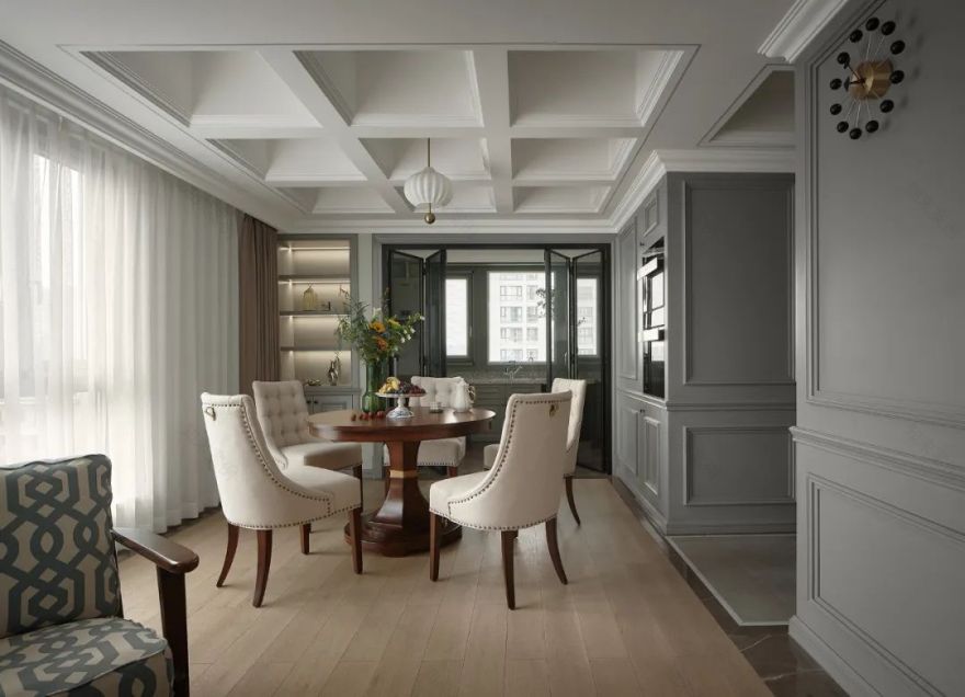 宁波 139㎡浅饮美式生活住宅丨中国宁波-22