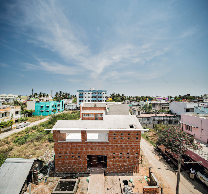 Nandalal Sewa Samithi 图书馆丨印度本地治里丨Anupama Kundoo 建筑事务所-21