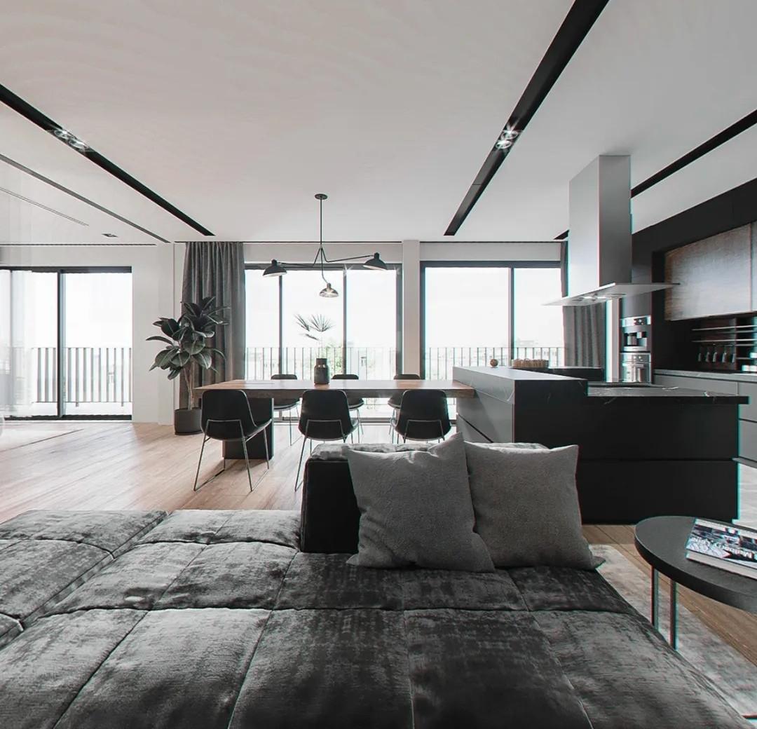 Hieu Doan--充满现代奢华空间的住宅154㎡-18