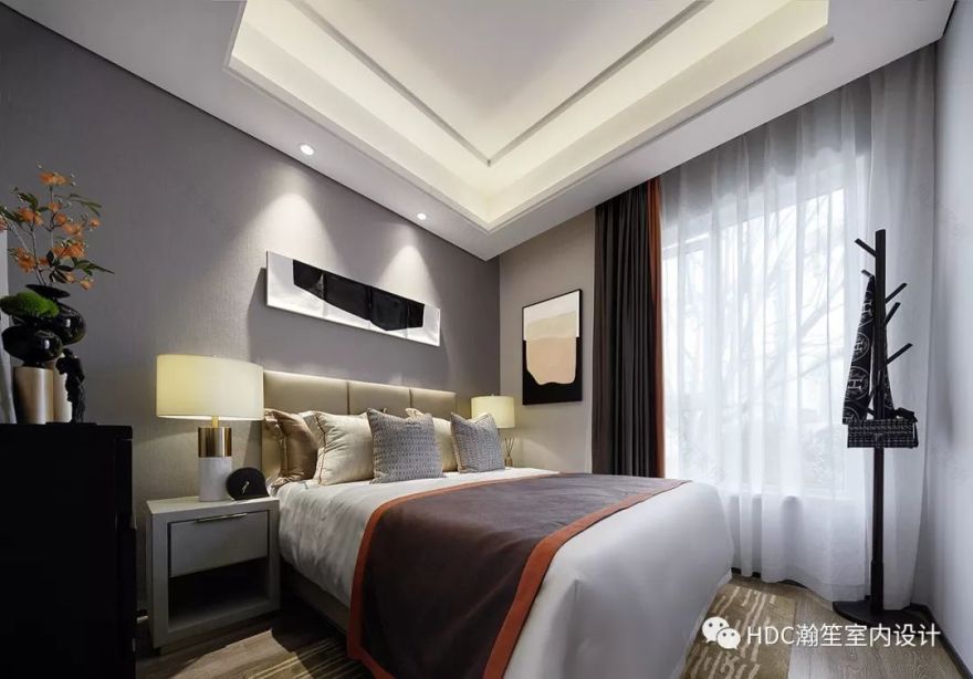 金为·铂鹭风华 A4 户型 | 85㎡现代橙色家居,尽显温暖与优雅-27