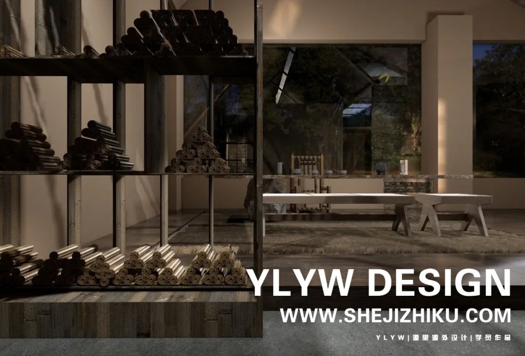 竹之境·会所室内设计丨YLYW DESIGN-21