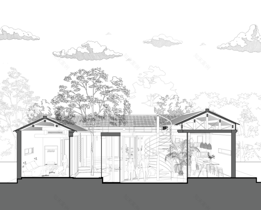 北京昌平合院改造设计丨中国北京丨尌林建筑-60