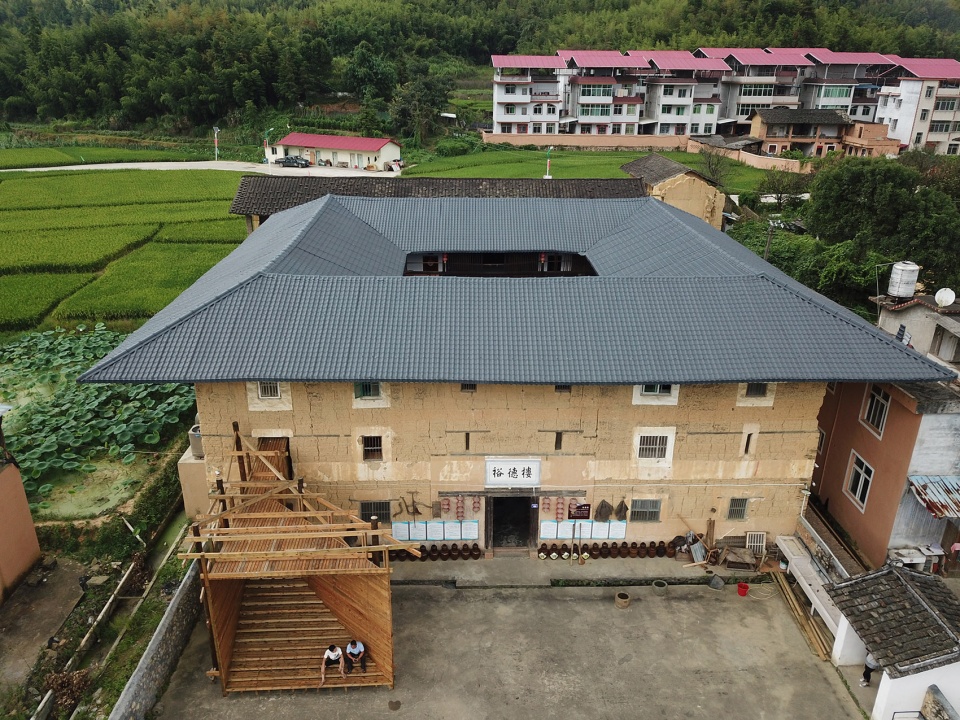 土楼改造，福建 / 城村架构-7