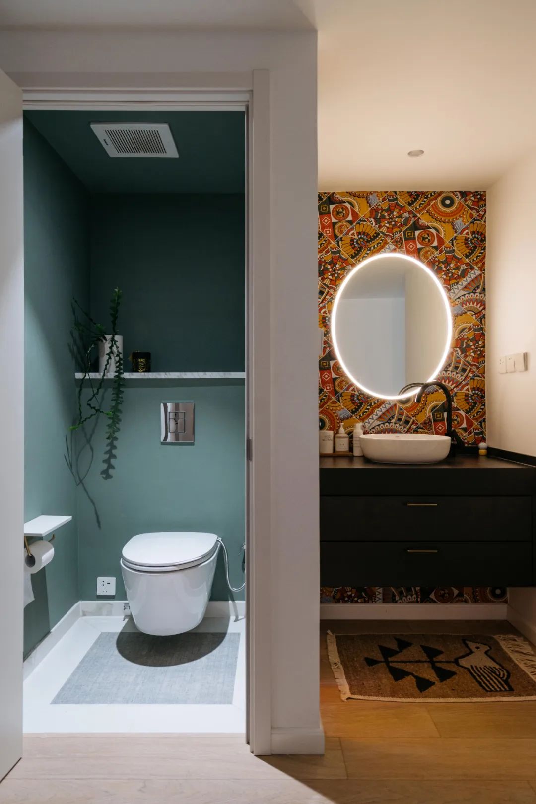 96㎡大学教师家，梦幻与现实完美融合-62