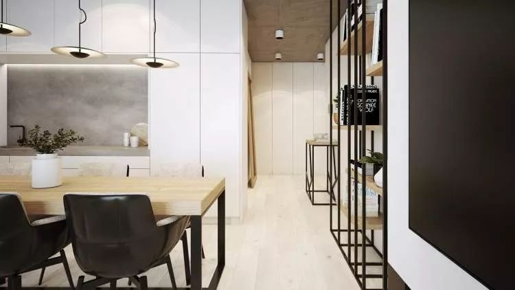 波兰华沙 Q apartmen 公寓内装设计-8