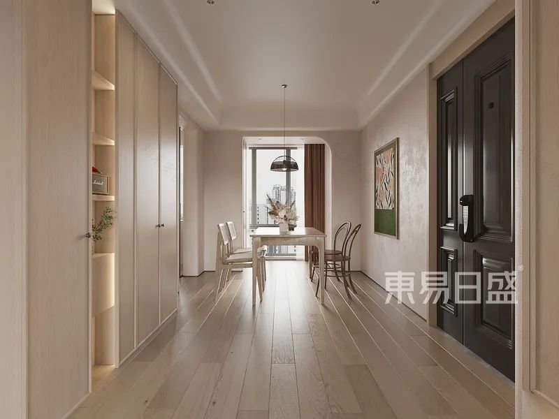 180顶层复式装修,温柔婉约奶油色-22