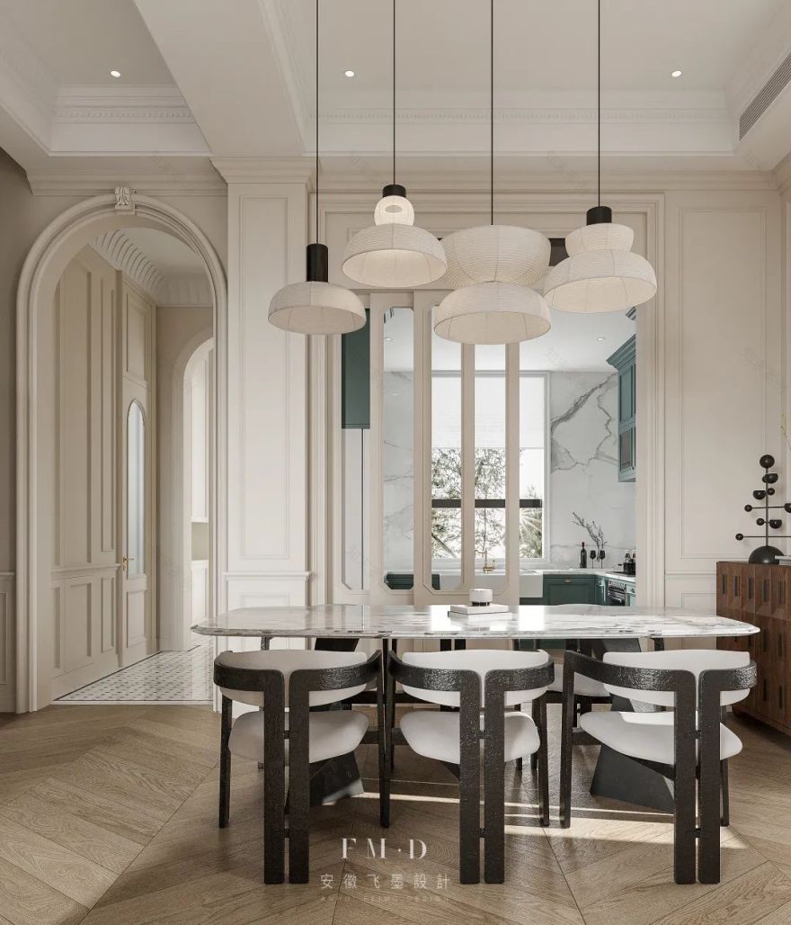 法式浪漫 · 女王般的家,自主掌控的生活丨中国合肥丨飞墨设计云端组-11