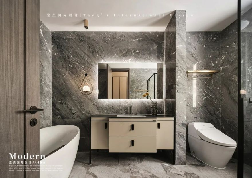 南京 460㎡静谧别墅设计丨中国南京丨堂杰国际设计-63