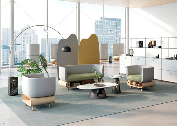 办公室扶手椅布置设计丨越南河内-32