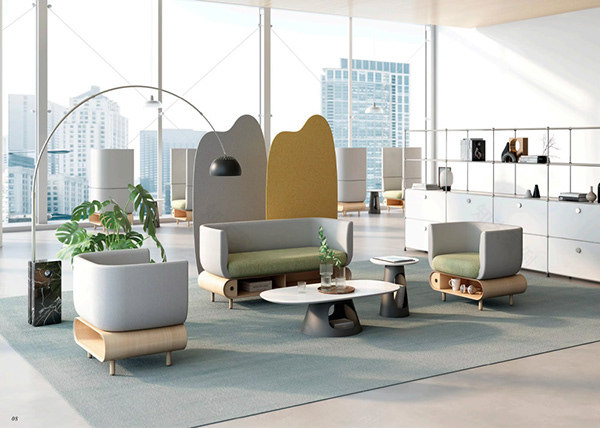 办公室扶手椅布置设计丨越南河内-32