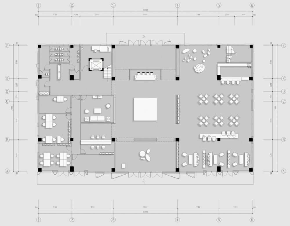 青岛天一仁和云玺城营销中心软装设计及工程丨中国青岛丨深圳市伊派室内设计有限公司-35