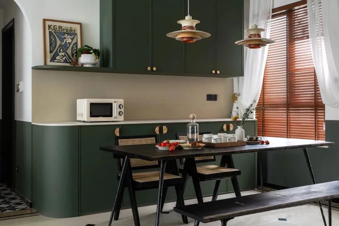 复古混搭风装修案例-60