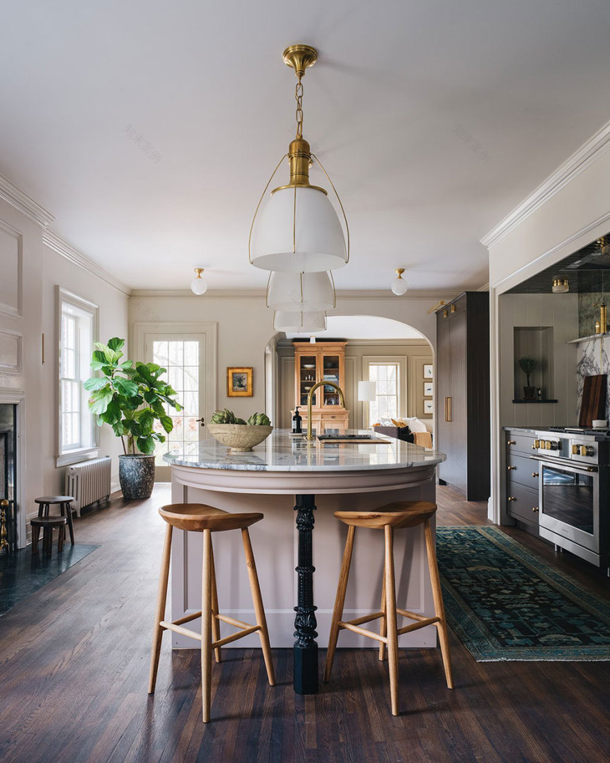 美式经典 | 密歇根州历史悠久的美丽住宅-8