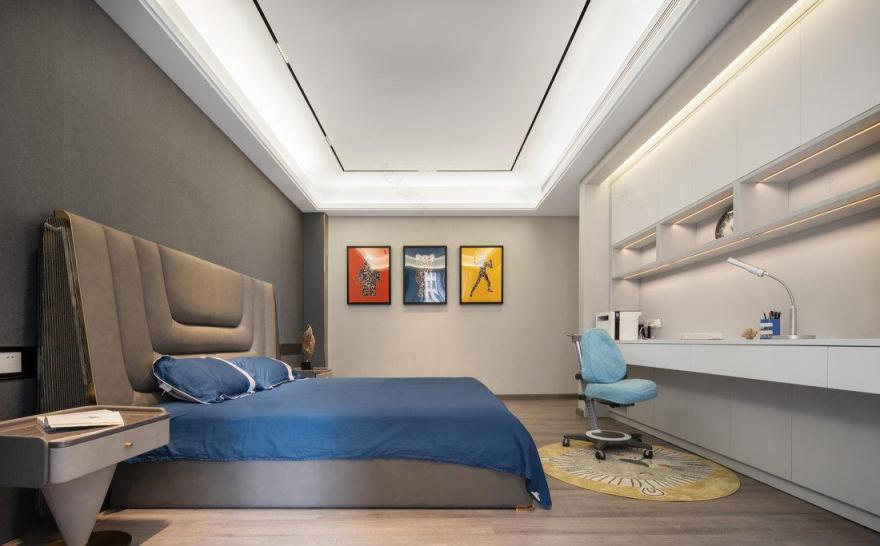 现代轻奢平层设计-56