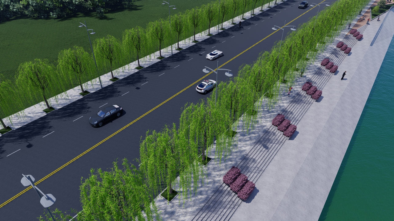 东北某地滨水观景平台-10