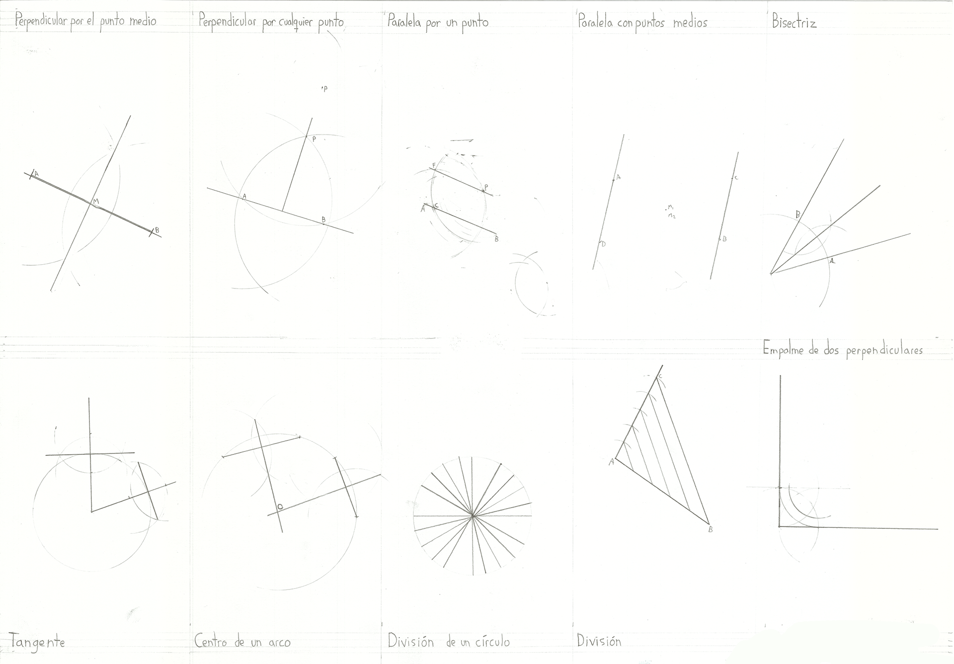 Dibujo Arquitectónico Análogo 2017-1-6