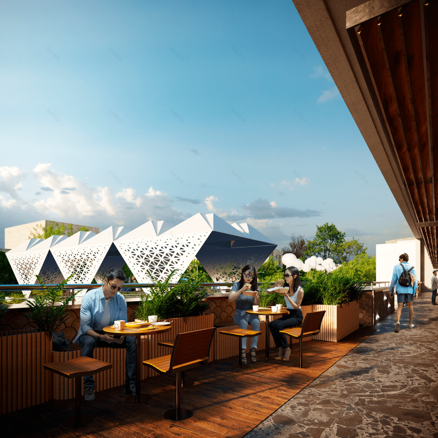 哈萨克斯坦阿拉木图绿色集市改造项目-4